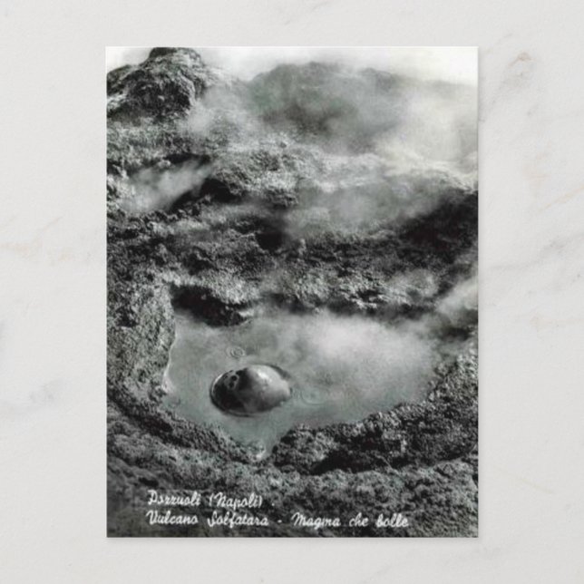 Old Postcard - Pozzuoli, Naples, Italy (Front)