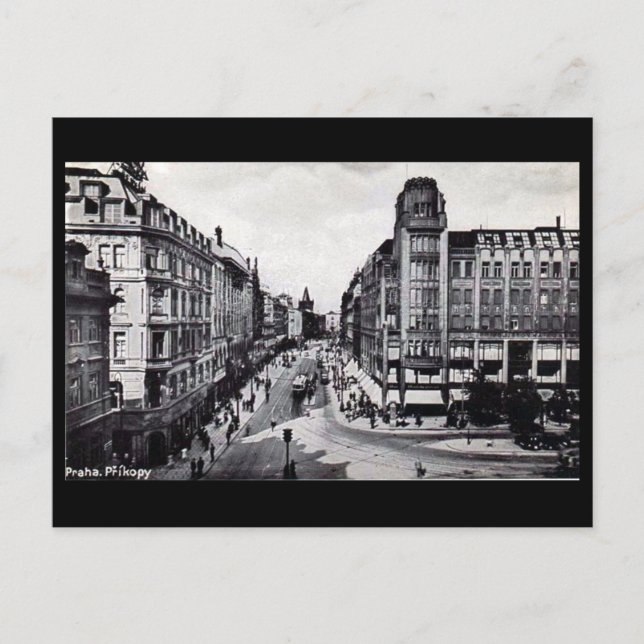 Old Postcard, Prague Postcard (Front)