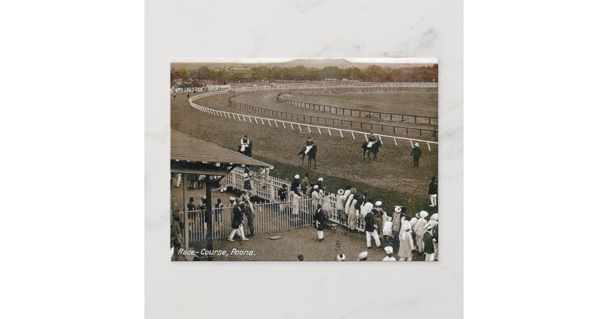 Old Postcard Pune, India Zazzle