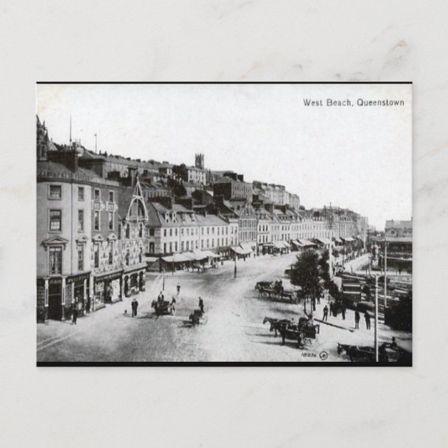 Old Postcard - Queenstown, Co Cork (Front)