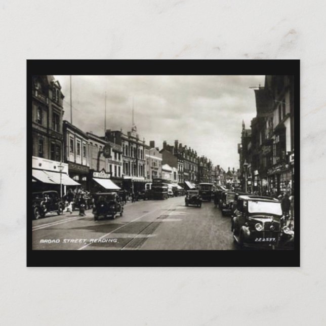 Old Postcard - Reading, Berkshire (Front)