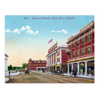 Old Postcard - Reno, Nevada