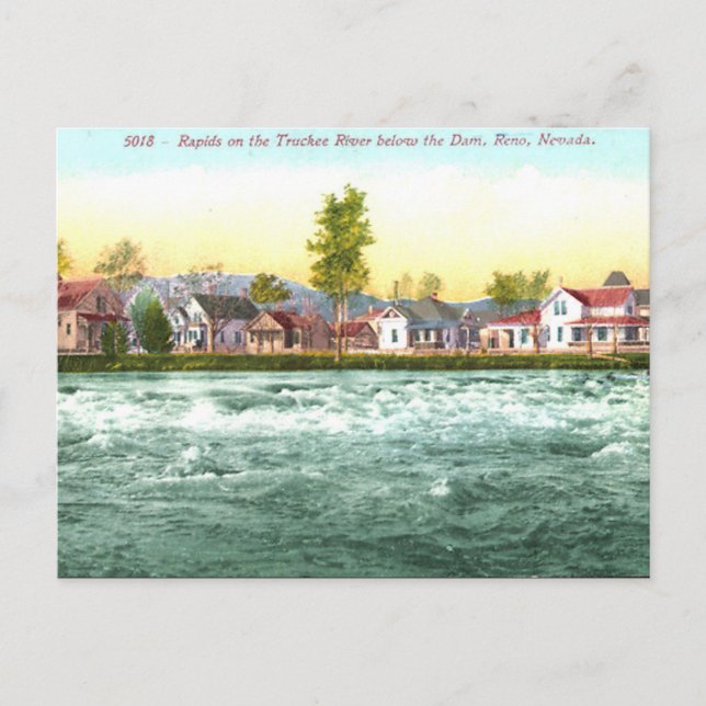 Old Postcard - Reno, Nevada, USA (Front)