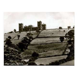Old Postcard - Riber Castle, Matlock, Derbyshire