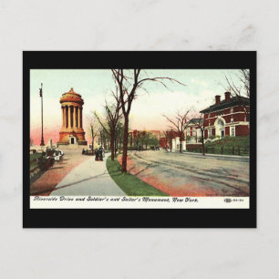 Old Postcard - Riverside Drive, NYC