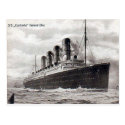 Old Postcard - RMS Lusitania