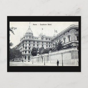 Old Postcard - Rome, Excelsior Hotel