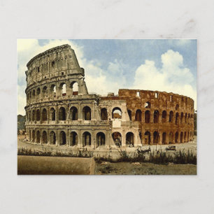Old Postcard, Rome, the Colosseum Postcard