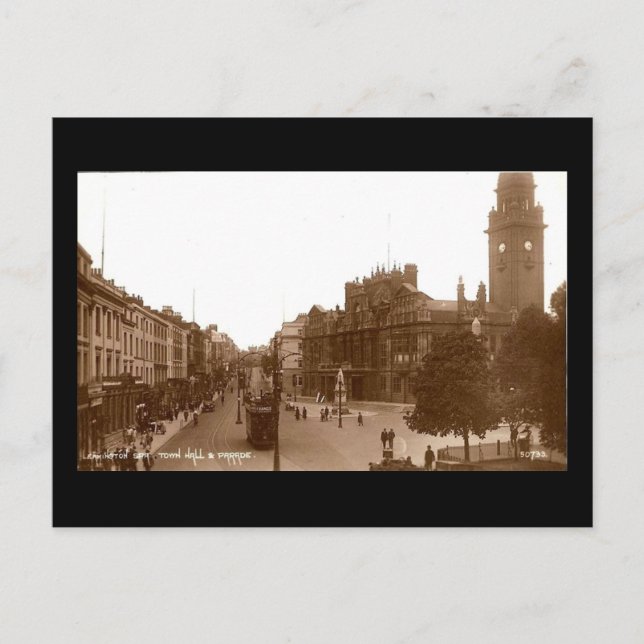 Old Postcard, Royal Leamington Spa Postcard (Front)