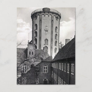 Old Postcard - Rundetaarn, Copenhagen