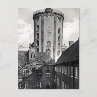 Old Postcard - Rundetaarn, Copenhagen