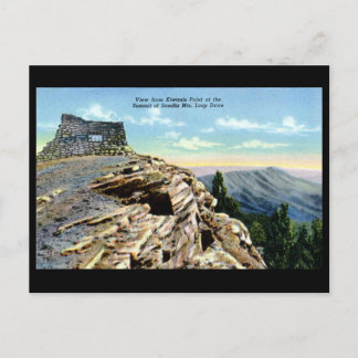 Old Postcard -Sandia Mountains, New Mexico