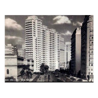 Old Postcard - São Paulo, Brazil
