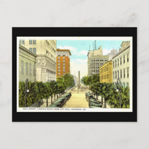 Old Postcard, Savannah, Georgia Postcard