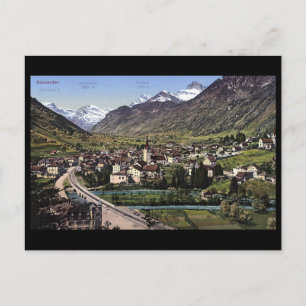 Old Postcard - Schwanden, Glarus, Switzerland
