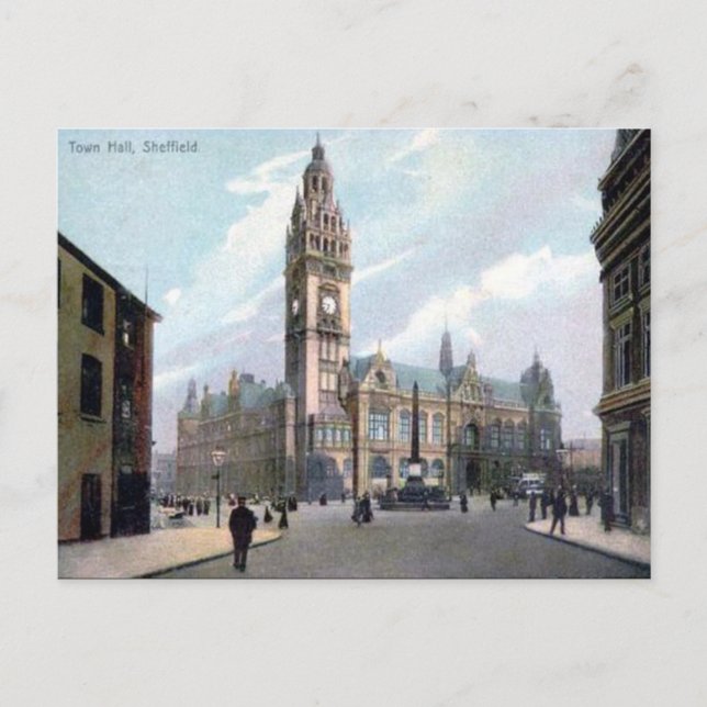 Old Postcard - Sheffield, Yorkshire (Front)