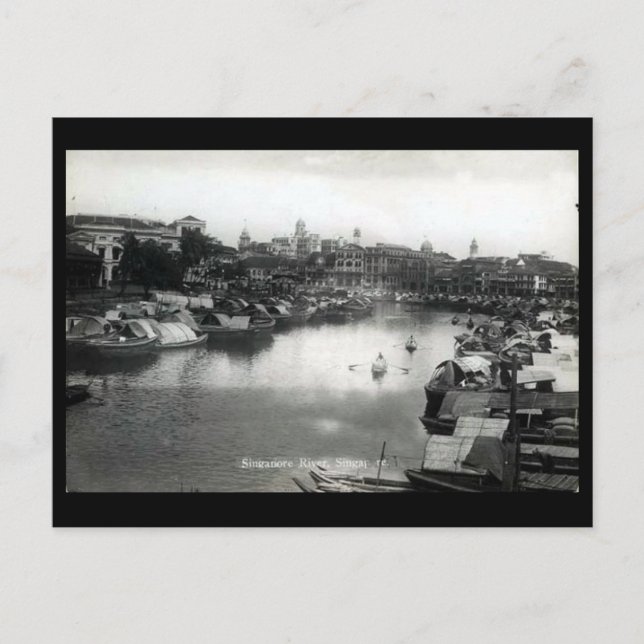 Old Postcard - Singapore (Front)