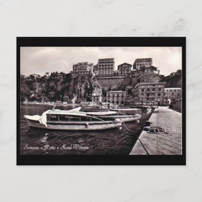 Old Postcard - Sorrento, Italy (Front)