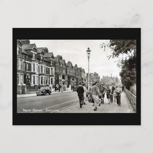 Old Postcard - South Parade, Skegness (Front)