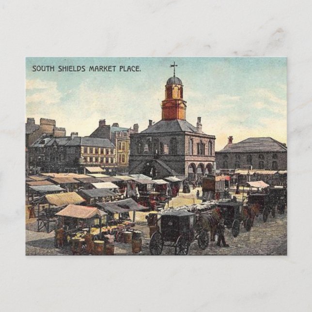 Old Postcard - South Shields, Tyne and Wear (Front)