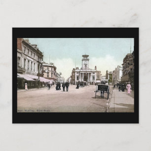 Old Postcard, South Street, Worthing, in 1909 Postcard