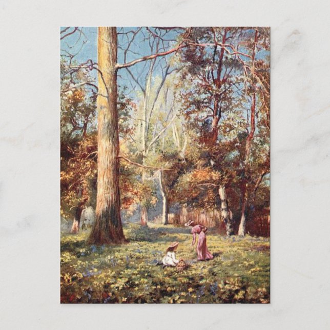 Old Postcard - Spring (Front)