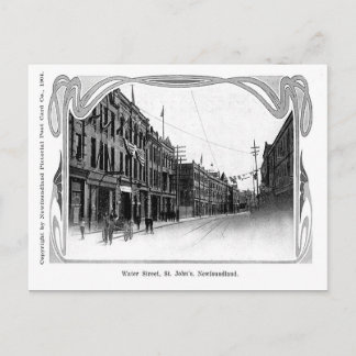 Old Postcard - St John's, Newfoundland