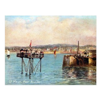 Old Postcard - St Malo, France