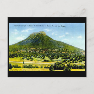 Old Postcard - Starvation Peak, New Mexico, USA