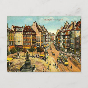 Old Postcard - Strasbourg, France
