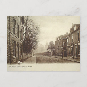 Old Postcard - Stratford-upon-Avon, Old Town