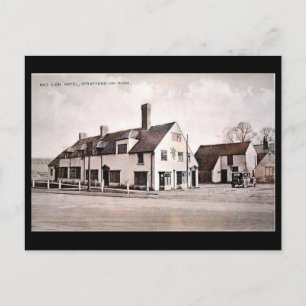 Old Postcard, Stratford-upon-Avon Postcard