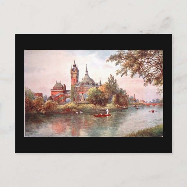 Old Postcard, Stratford-upon-Avon Postcard (Front)