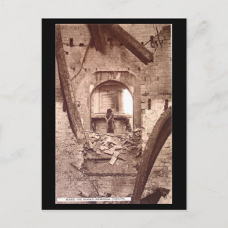 Old Postcard - Stratford-upon-Avon, Ruins of Shake