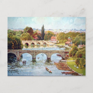 Old Postcard - Stratford-upon-Avon, Warwickshire
