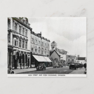 Old Postcard - Swindon, Wiltshire