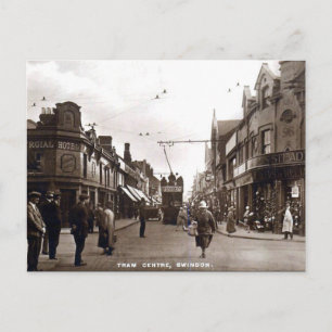 Old Postcard - Swindon, Wiltshire