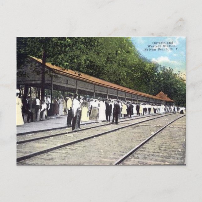 Old Postcard - Sylvan Beach, NY, USA (Front)