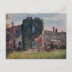 Old Postcard - Taunton Castle, Somerset