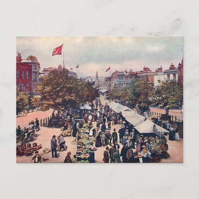 Old Postcard - Taunton, Somerset (Front)