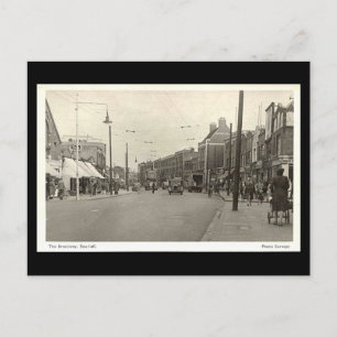 Old Postcard, The Broadway, Southall Postcard