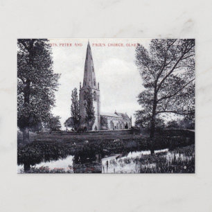 Old Postcard - the Church, Olney, Bucks