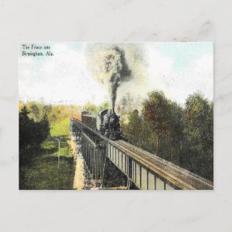 Old Postcard - The Frisco - Birmingham, Alabama