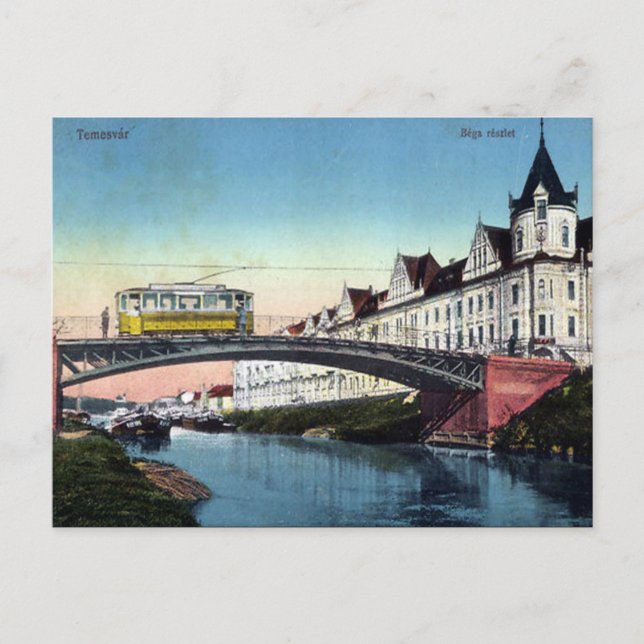 Old Postcard - Timișoara, Romania (Front)