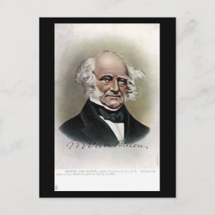 Old Postcard - US President Martin Van Buren