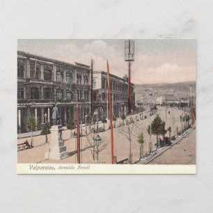 Old Postcard - Valparaiso, Chile