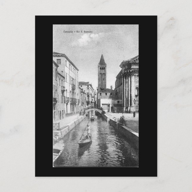 Old Postcard - Venice, Italy (Front)