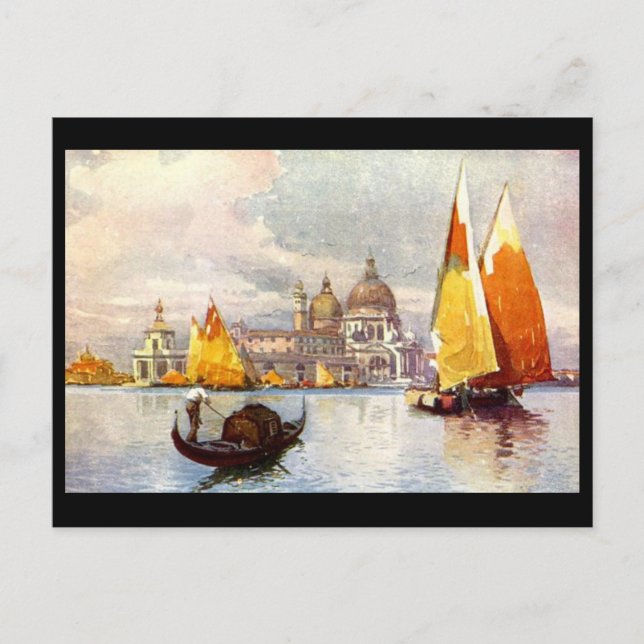 Old Postcard - Venice, Italy (Front)