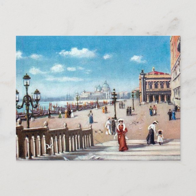 Old Postcard - Venice, Italy (Front)