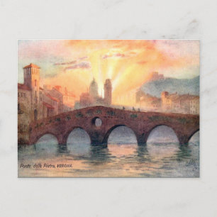 Old Postcard - Verona, Italy